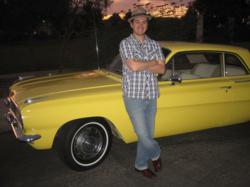 That's me with my 1962 Pontiac Tempest!
